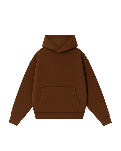 Basic Brown - Hoodie Clásico
