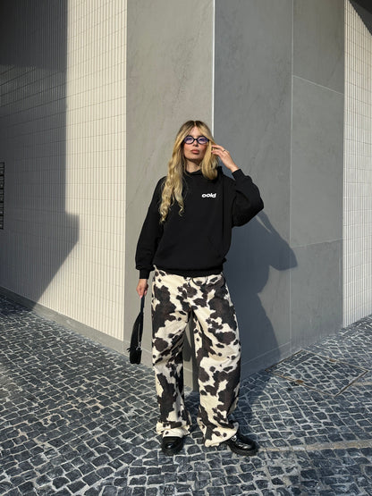 Hoodie mangas globo