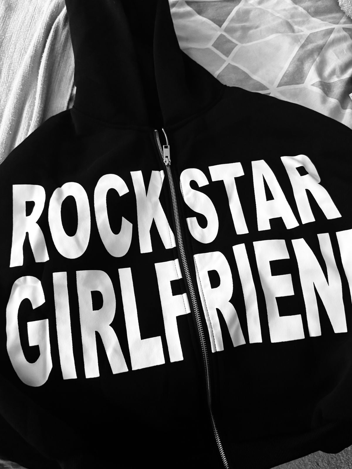 Hoodie Zip Mangas globo  rokstars