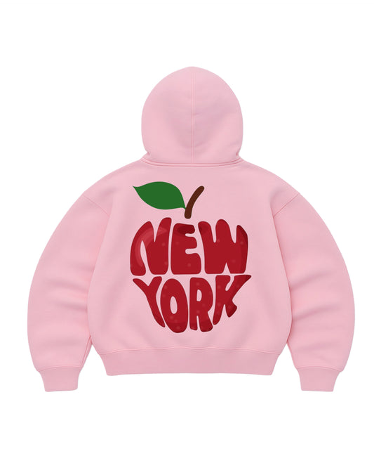 Hoodie mangas globo pink