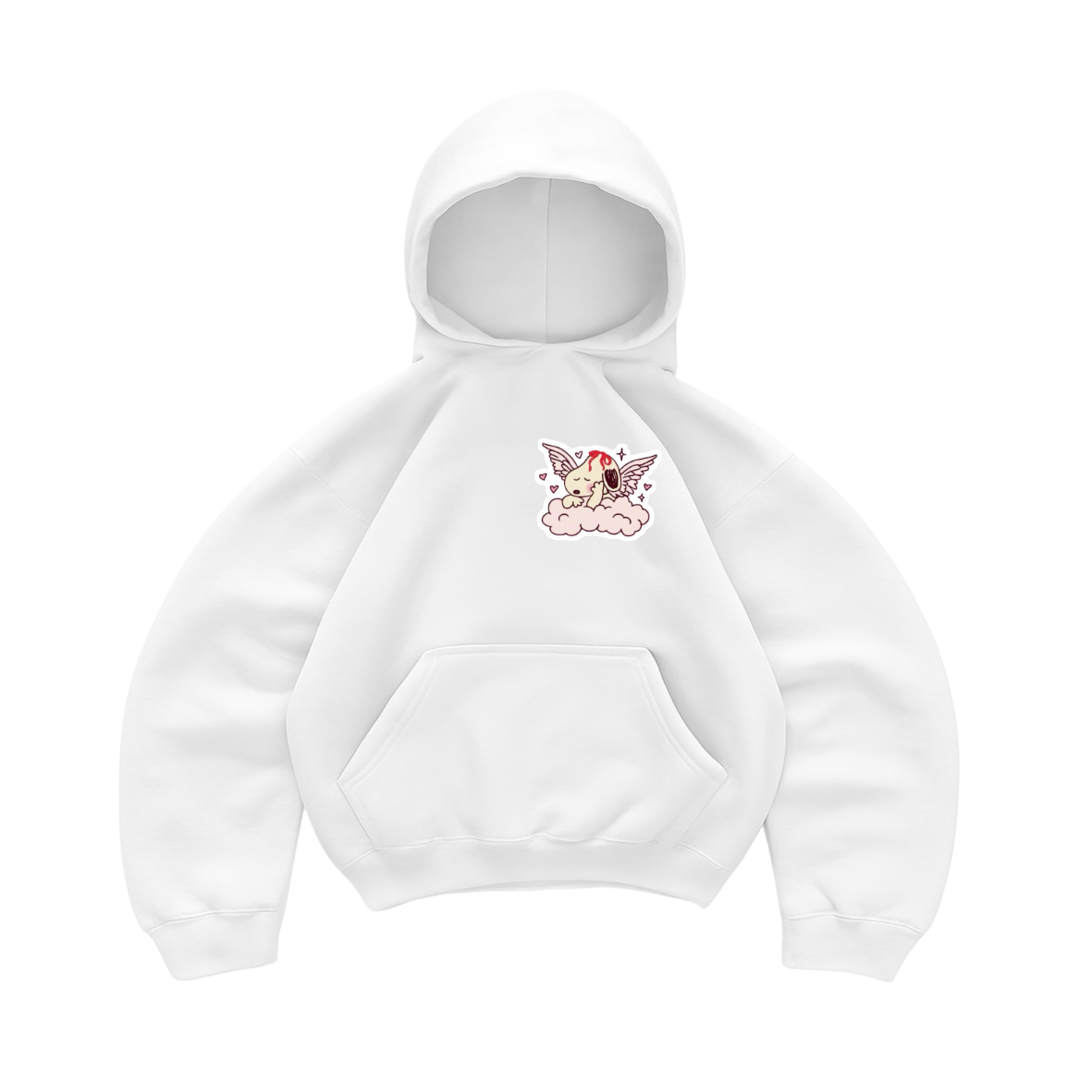 Hoodie mangas globo snoppy
