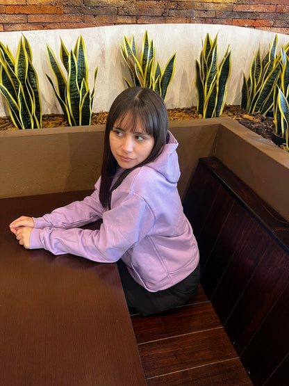 Basic lila    - Hoodie Clásico