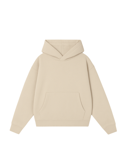 Basic Beige - Hoodie Clásico