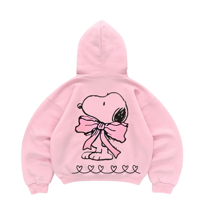Hoodie mangas globo snoppy