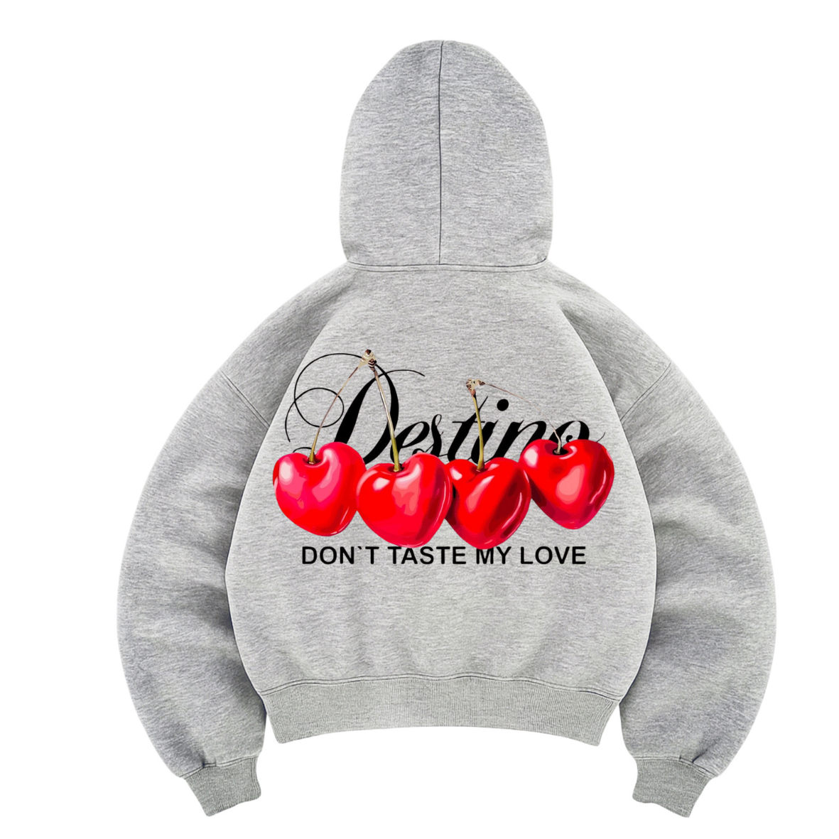 Hoodie mangas globo cherry