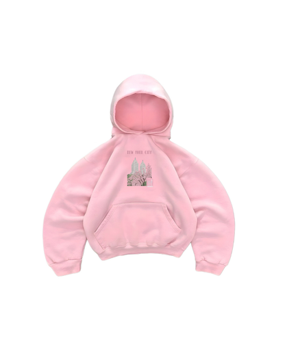 Hoodie  manga globo New York city