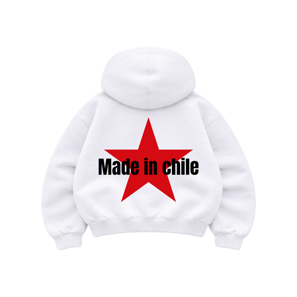 Hoodie mangas globo chilean