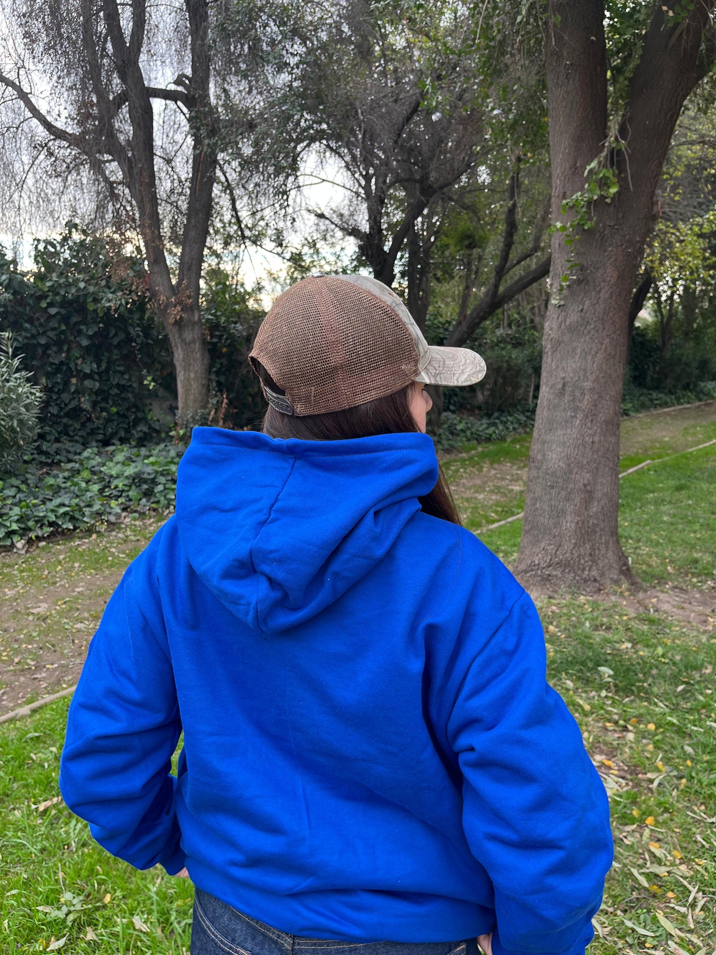 Basic Royal Blue - Hoodie Clásico