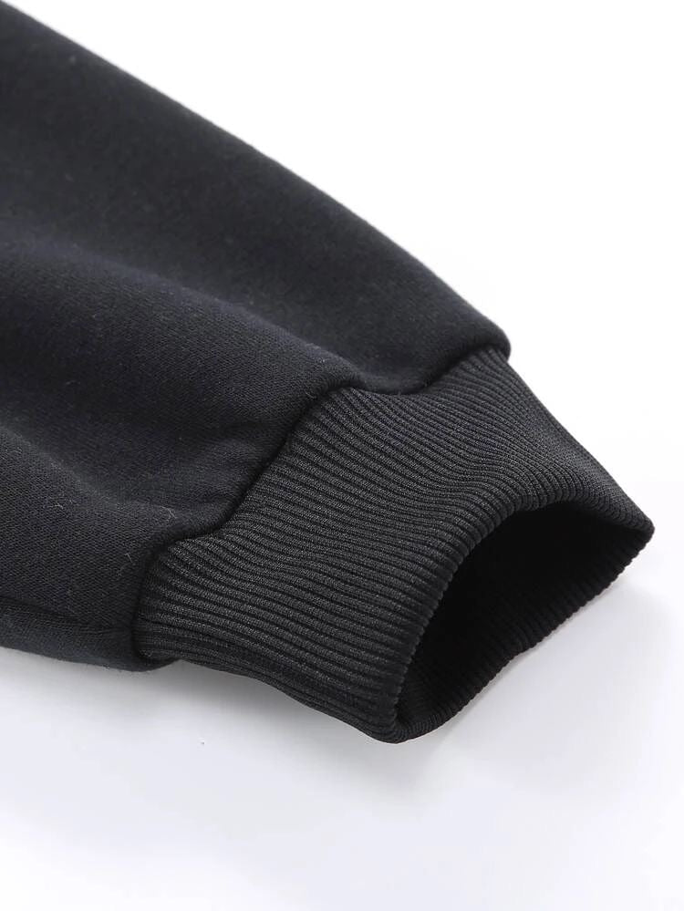 Basic Black - Hoodie Clásico