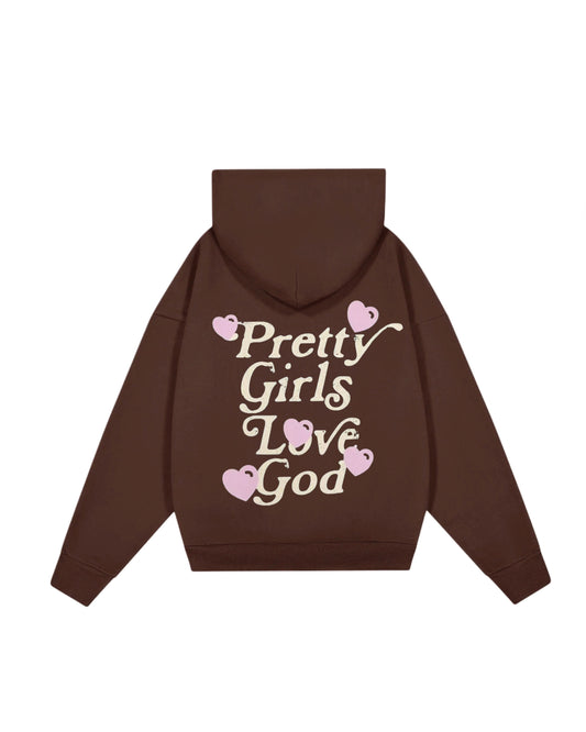 Hoodie cafe Jesús pretty girls love god