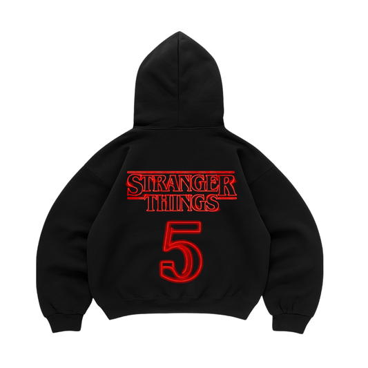 Hoodie manga globo stranger things