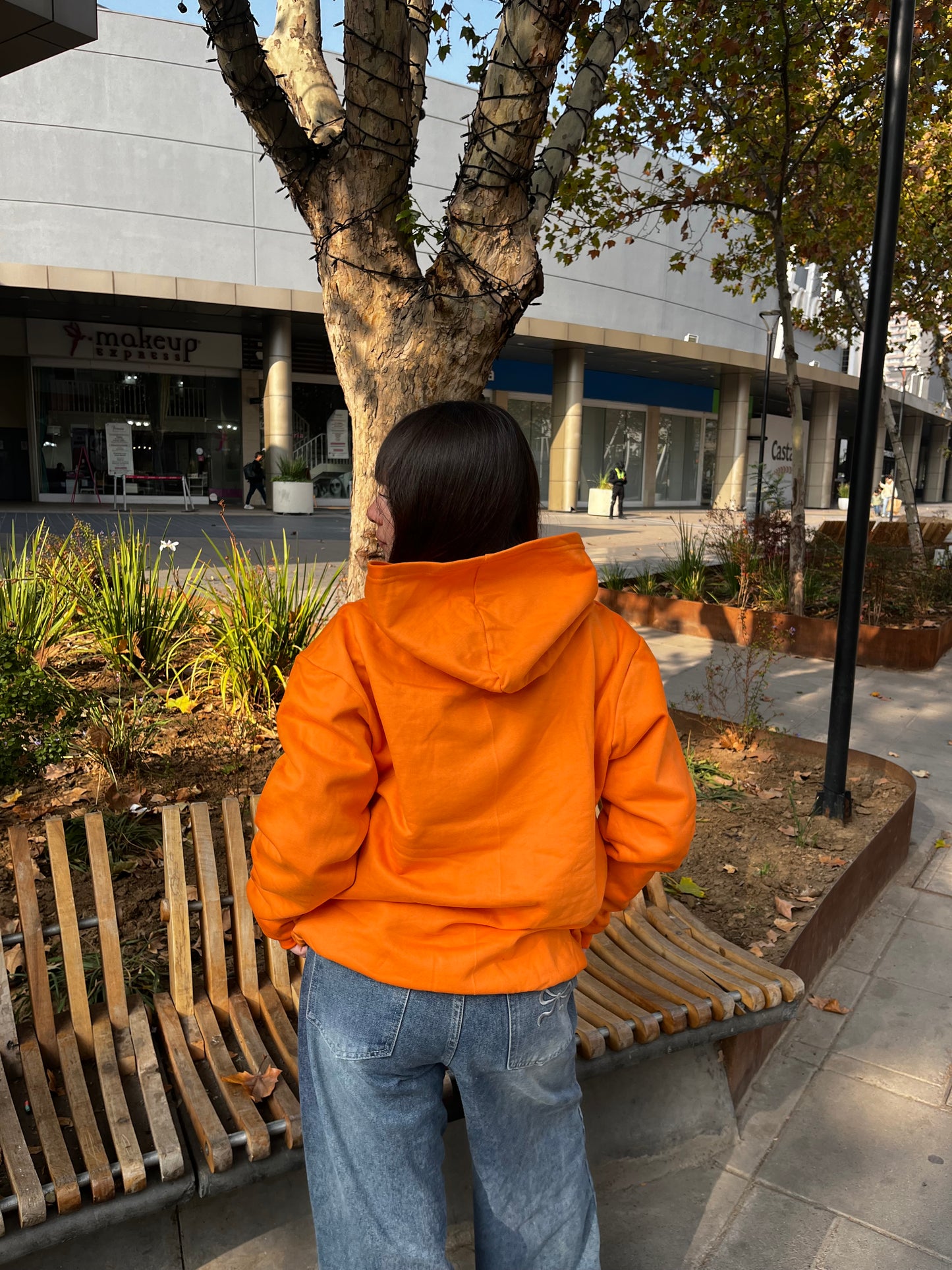 Basic Orange- Hoodie Clásico