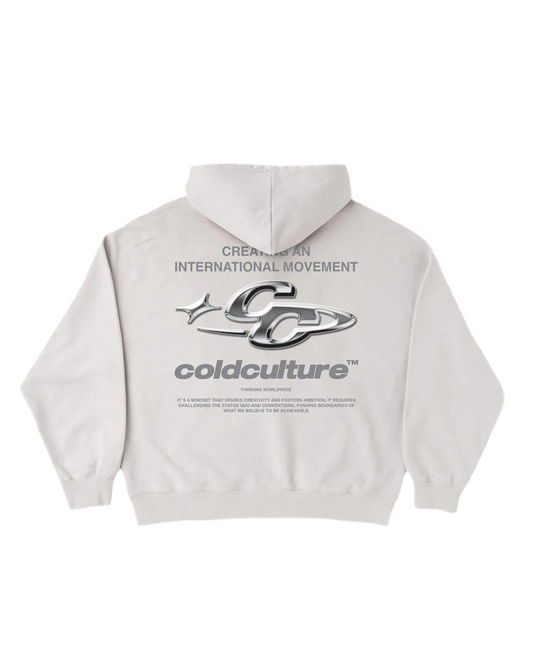 Hoodie blanco cold culture