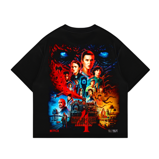 Polera boxi fit stranger things