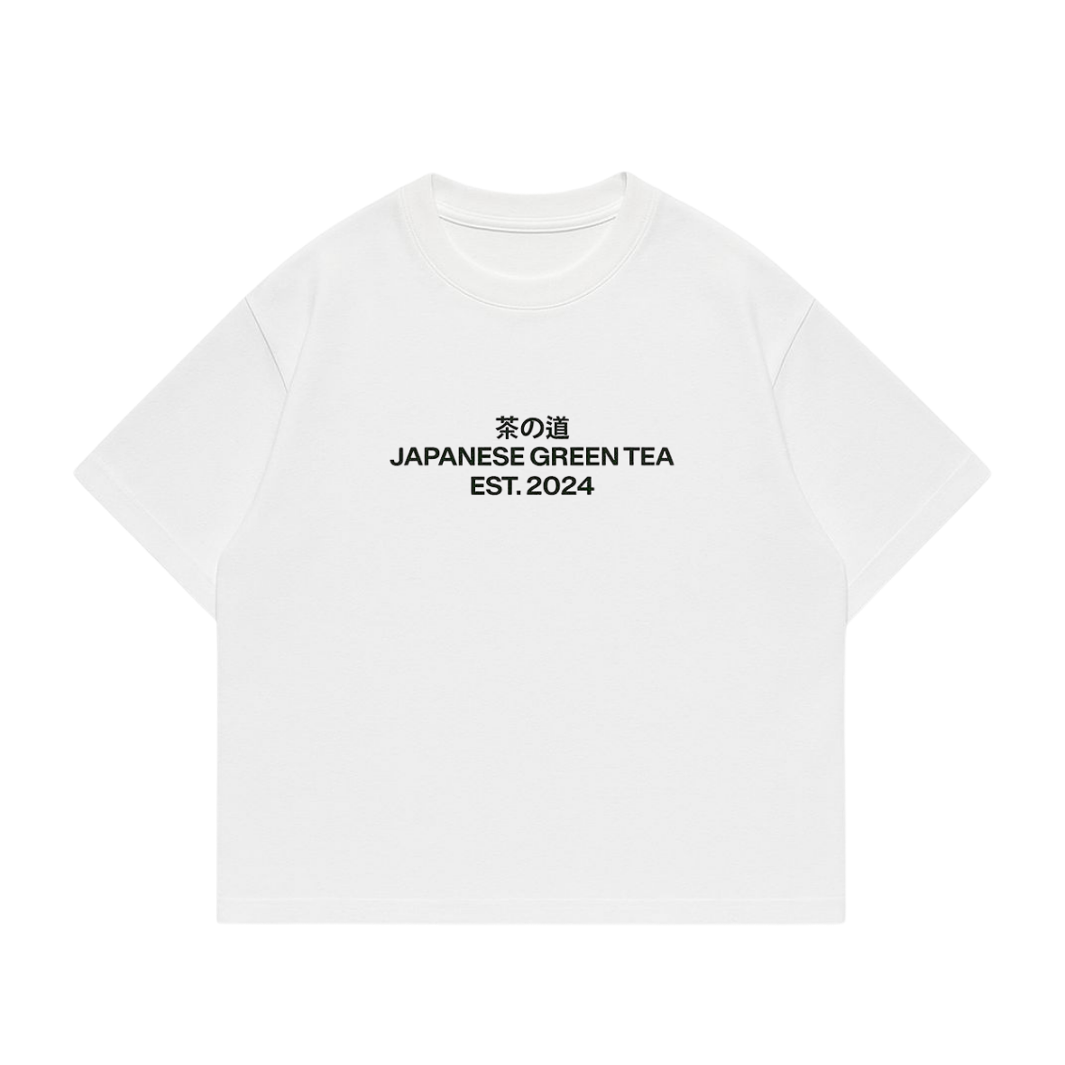 Polera boxi fit matcha