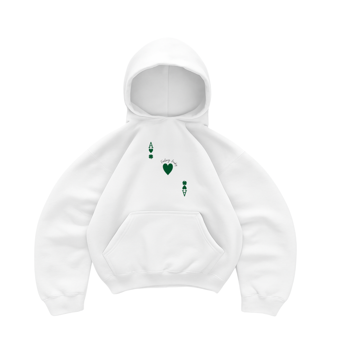 Hoodie modelo manga globo