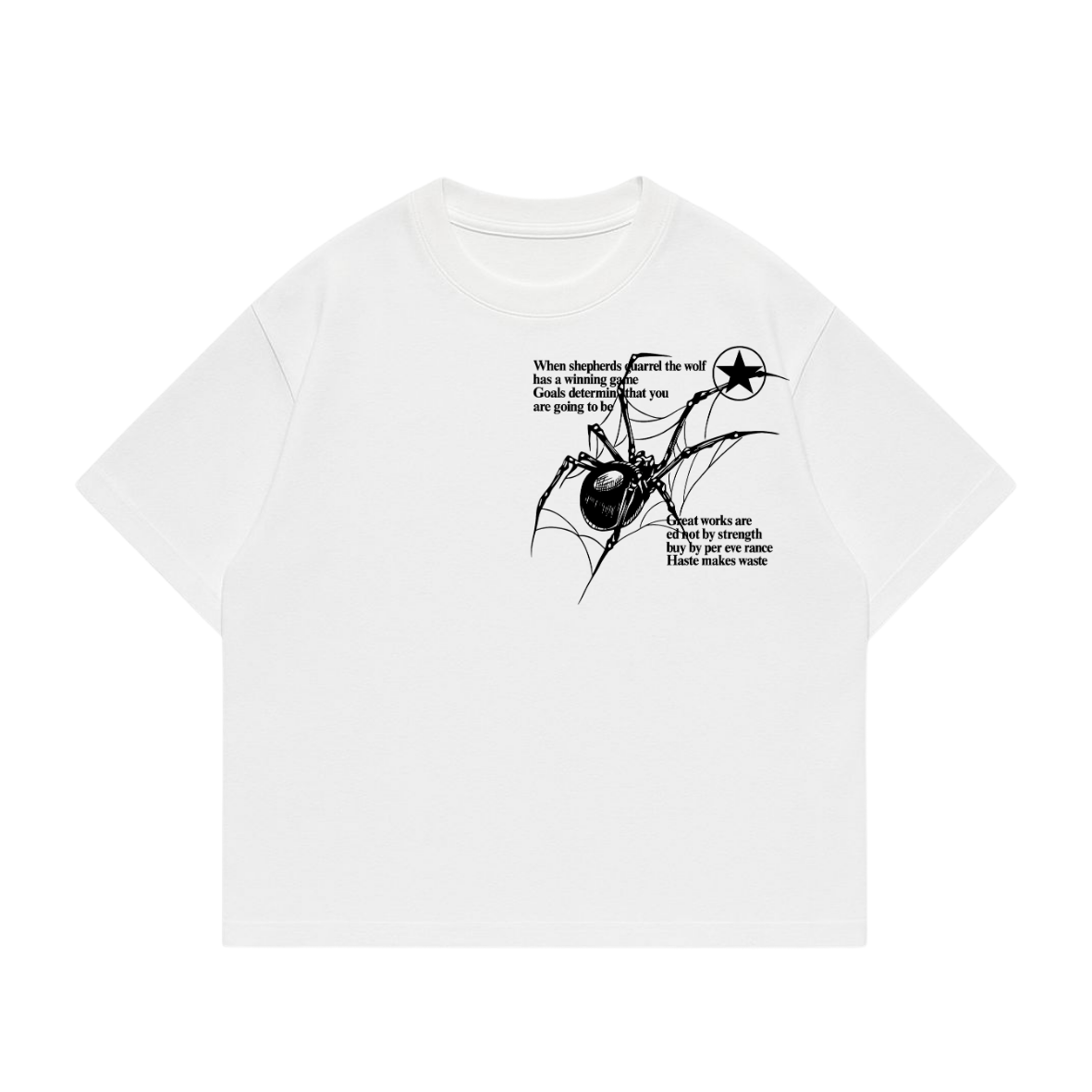 Polera boxi fit araña