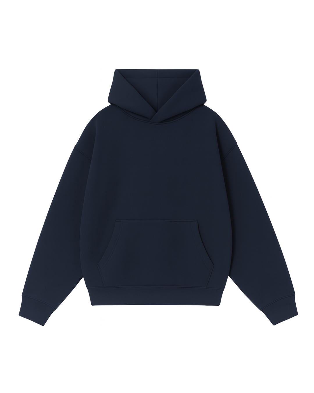 Basic azul marino  - Hoodie Clásico
