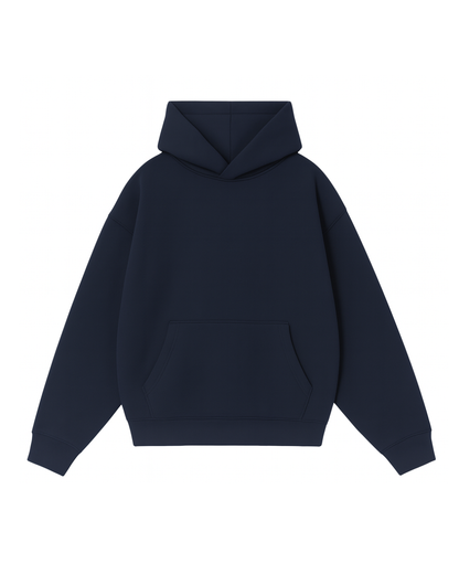 Basic azul marino  - Hoodie Clásico