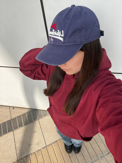 Basic Burdeo - Hoodie Clásico