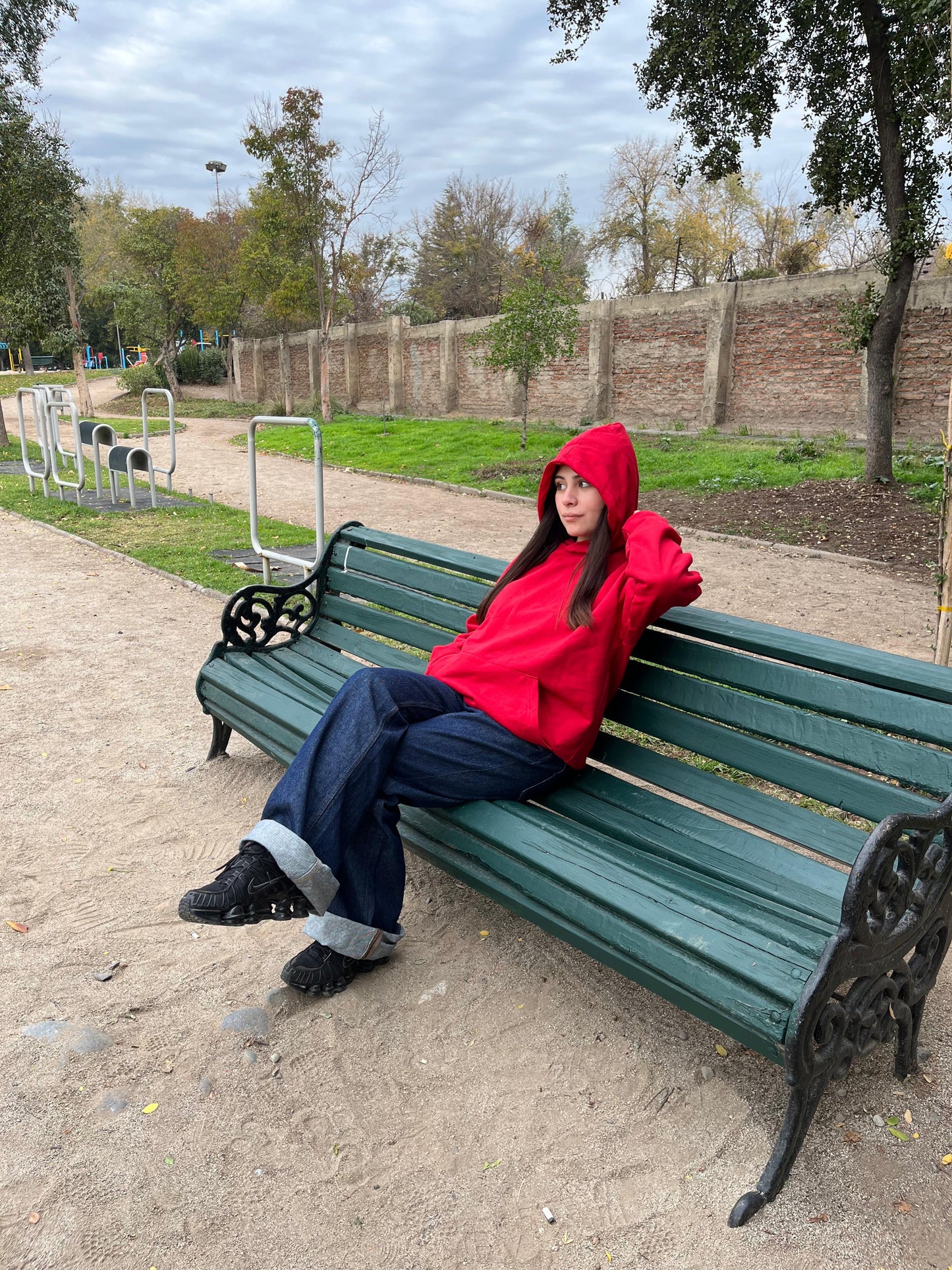 Basic Red - Hoodie Clásico