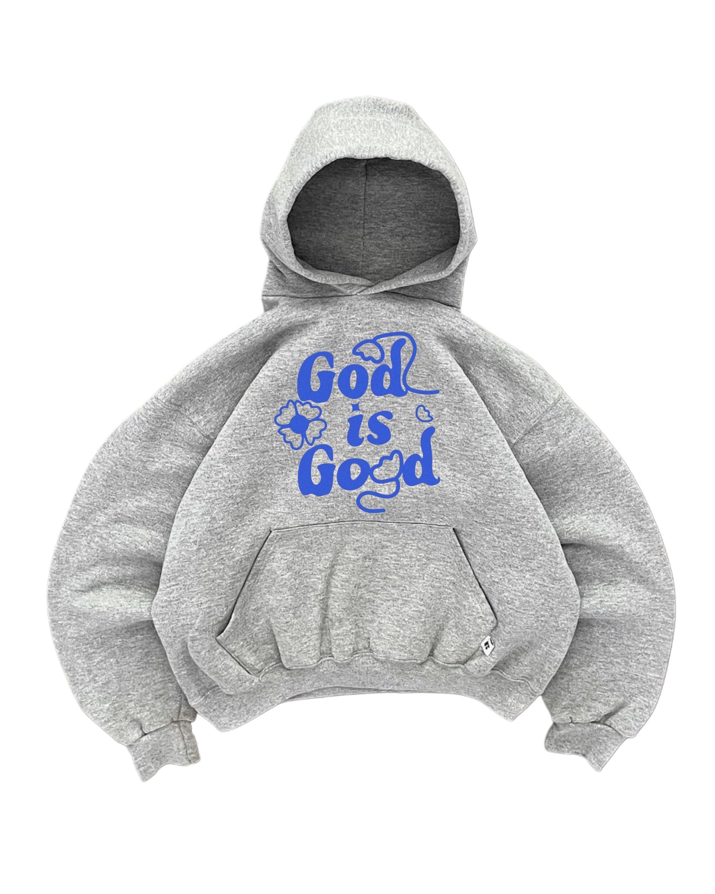 Hoodie god is good modelo manga globo