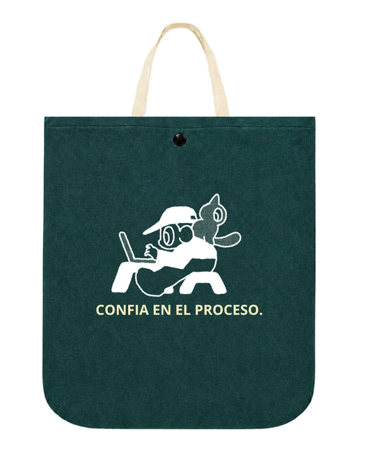 Tote bag Green Process