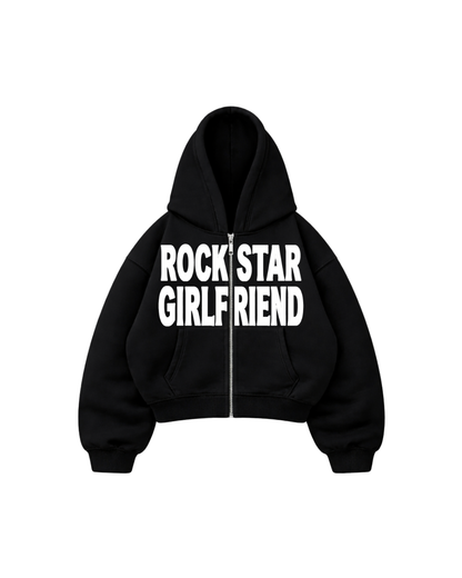 Hoodie Zip Mangas globo  rokstars