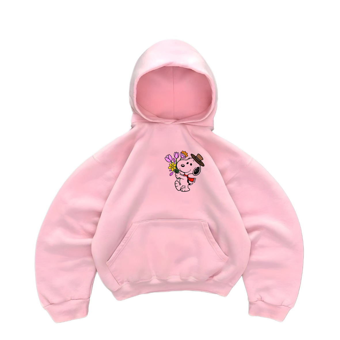 Hoodie mangas globo snoppy