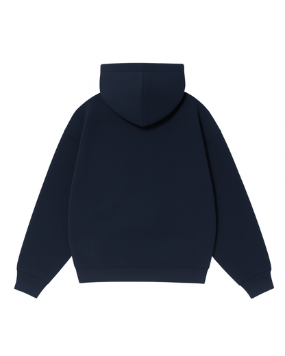 Basic azul marino  - Hoodie Clásico