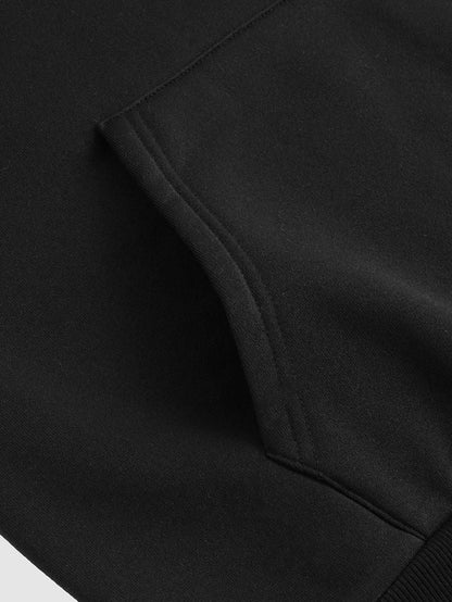 Basic Black - Hoodie Clásico