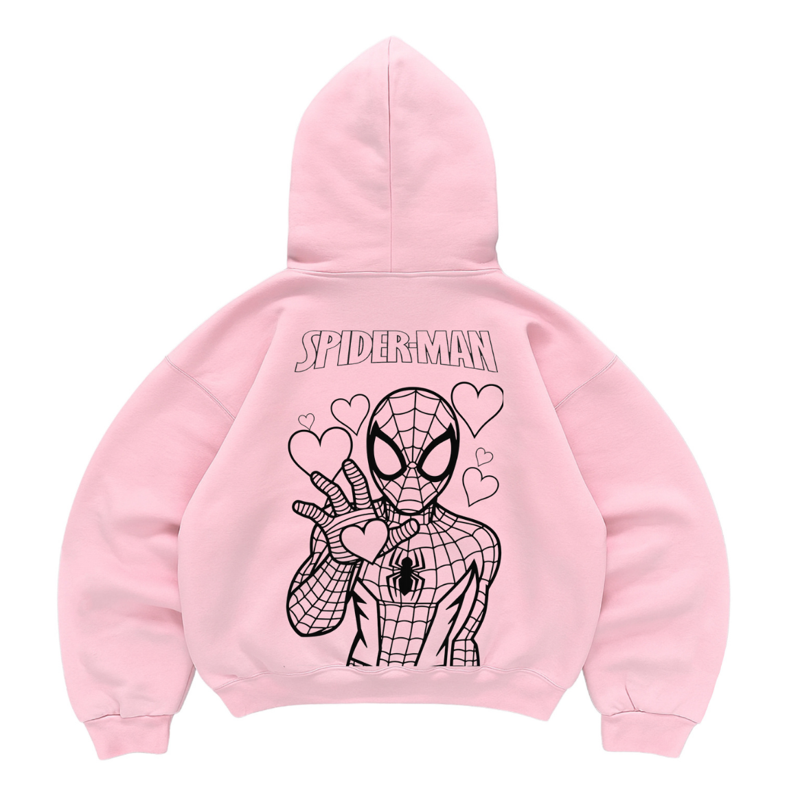 Hoodie mangas globo Spider-Man