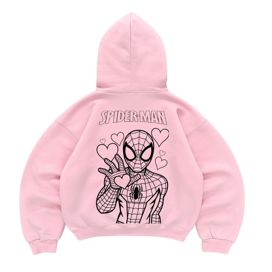 Hoodie mangas globo Spider-Man