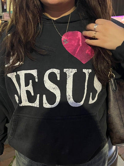 Hoodie mangas globo like Jesús