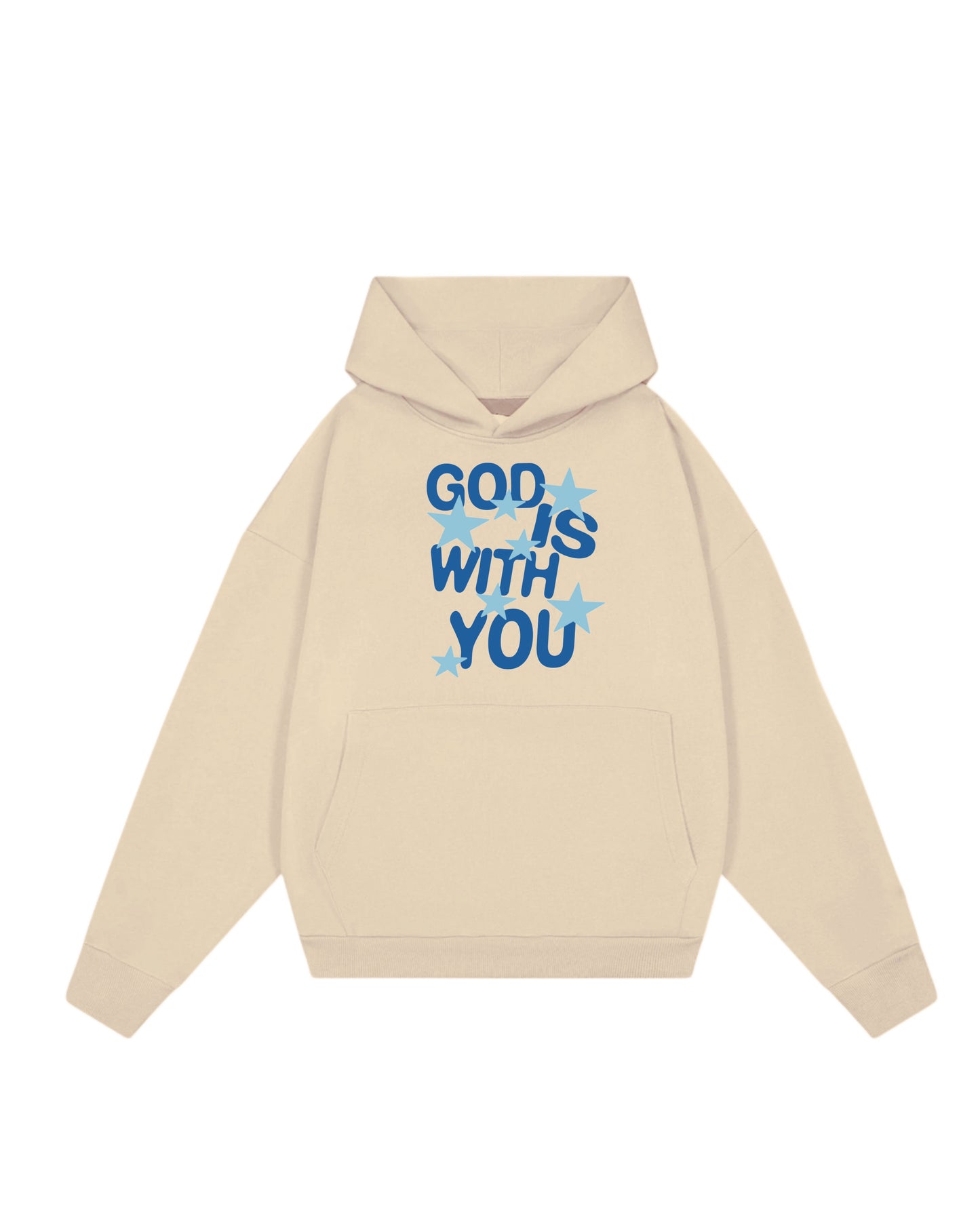 Hoodie Jesús god is with you