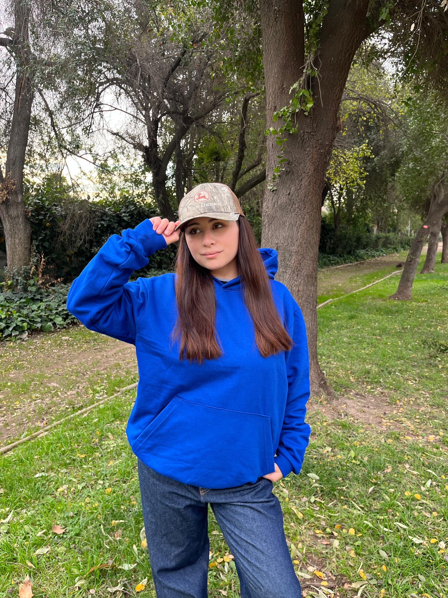 Basic Royal Blue - Hoodie Clásico