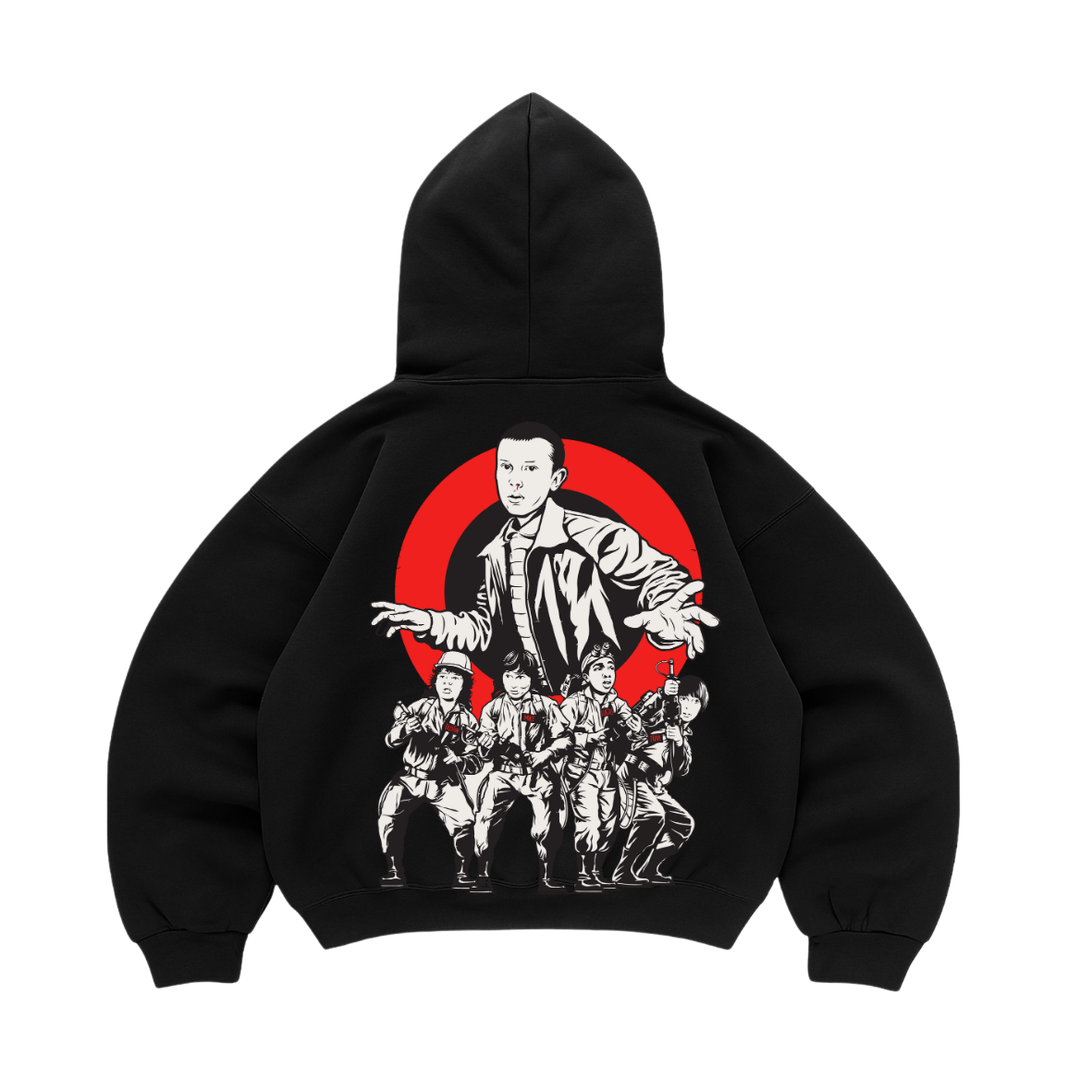 Hoodie manga globo stranger things