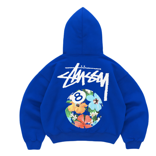 Hoodie mangas globo stussy