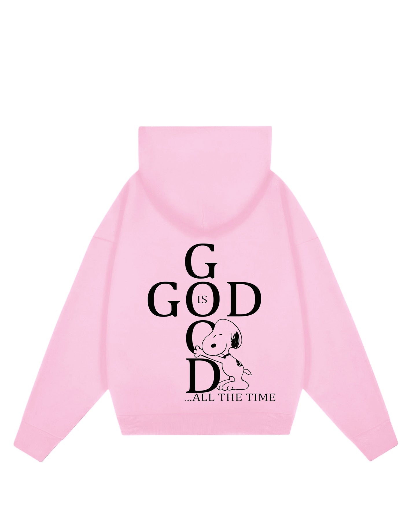 Hoodie rosa snoopy Jesús