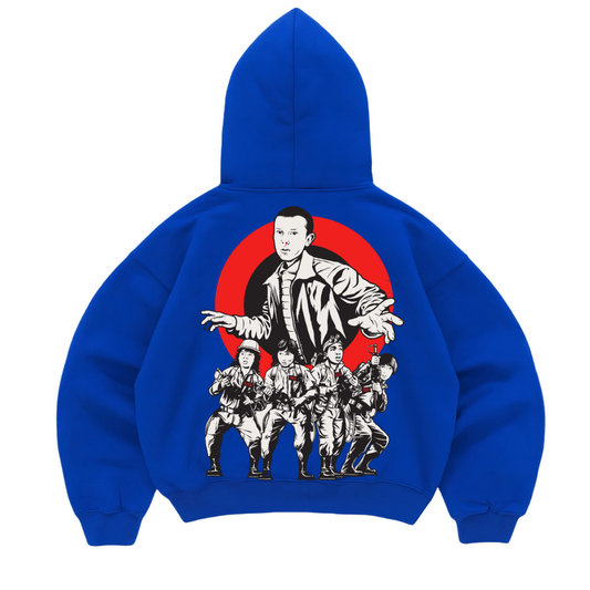 Hoodie manga globo stranger things