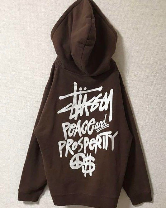 Hoodie cafe stussy prosperity