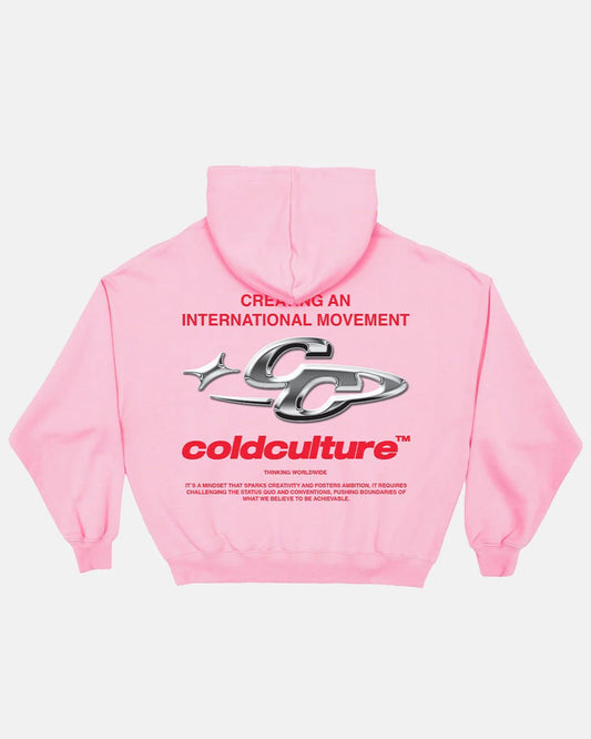 Hoodie Rosado cold culture