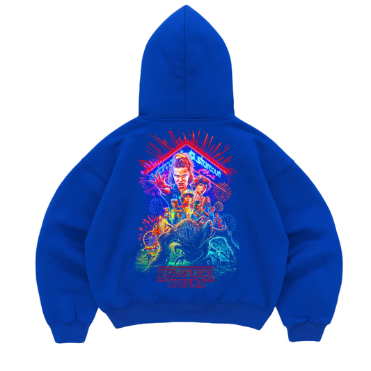 Hoodie manga globo stranger things