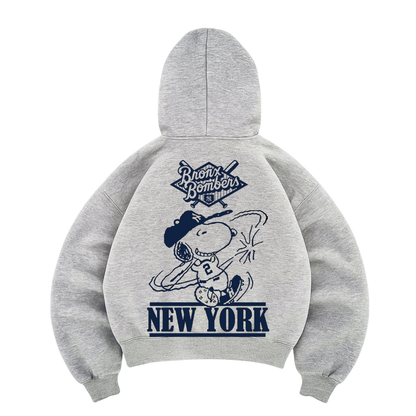Hoodie mangas globo snoppy