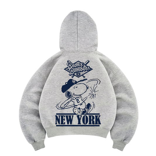 Hoodie mangas globo snoppy