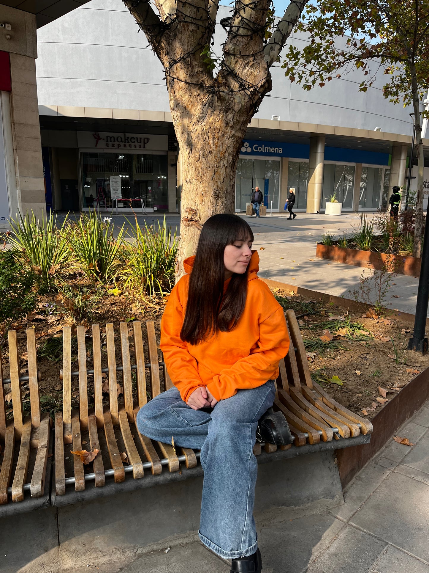 Basic Orange- Hoodie Clásico