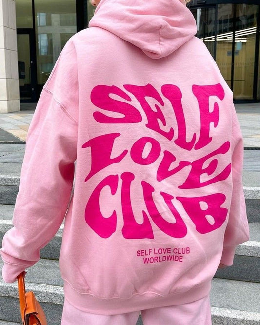 Hoodie rosa sele love club