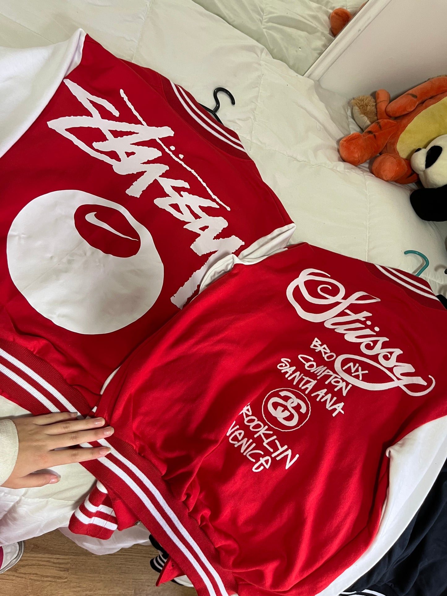 Varsity jackets Nike x stussy