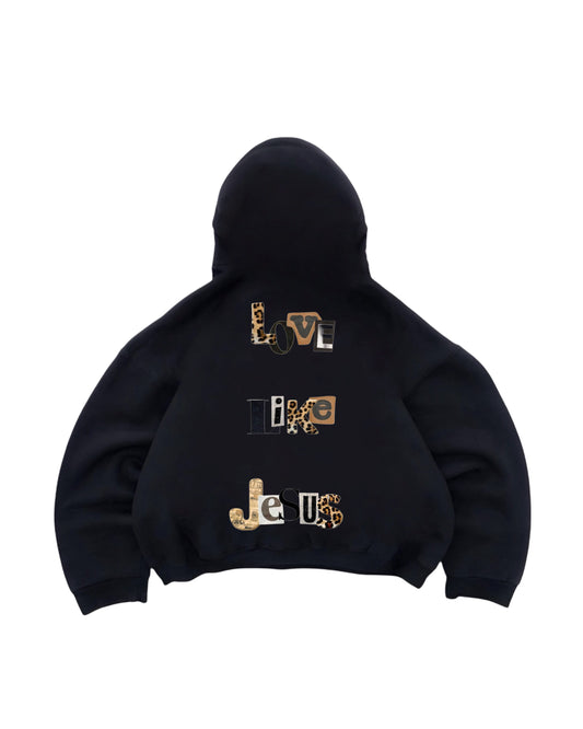 Hoodie god modelo manga globo