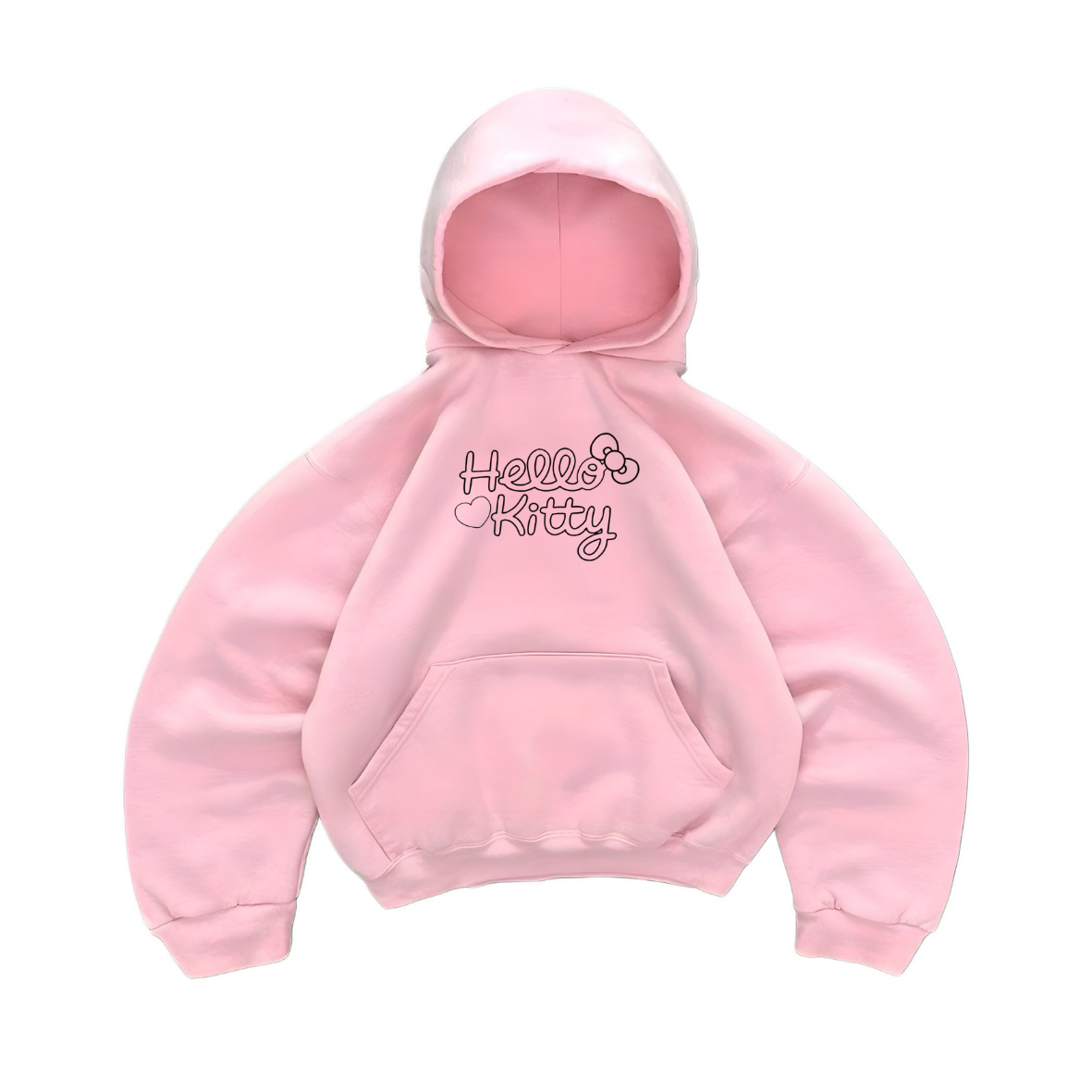 Hoodie mangas globo hello kitty